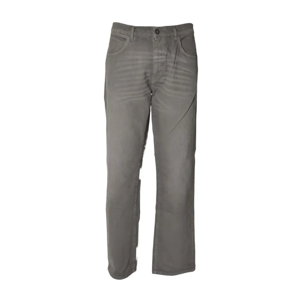 Amish James AMU010P4522456 jeans uomo grigio