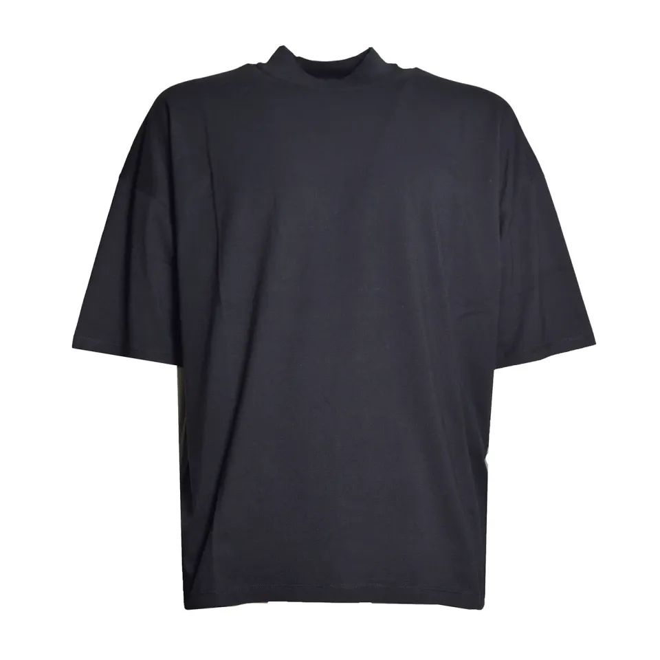 Jil Sander J22GC0266J45084 t-shirt nera cotone