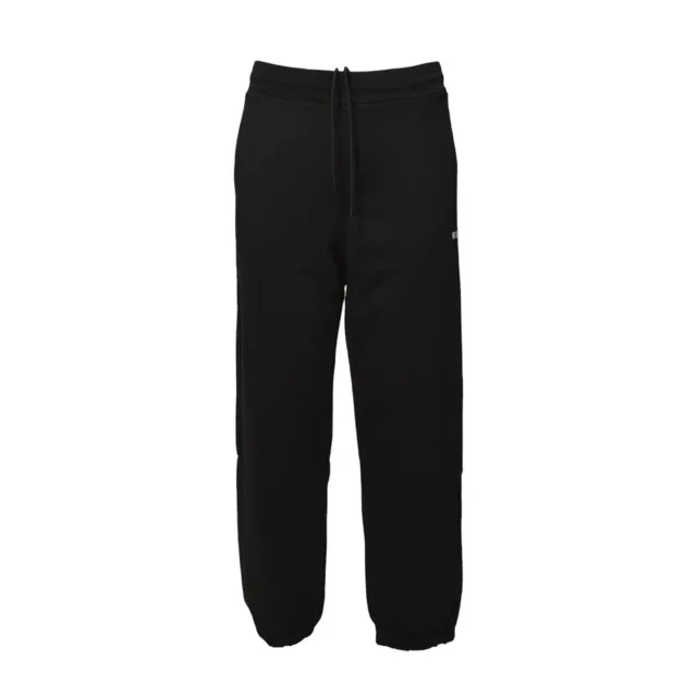 MSGM 2000MP500300000 pantalone tuta nero cotone