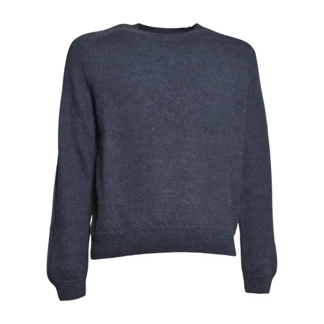 Our Legacy True Roundneck M4263TC Maglia Alpaca Antracite