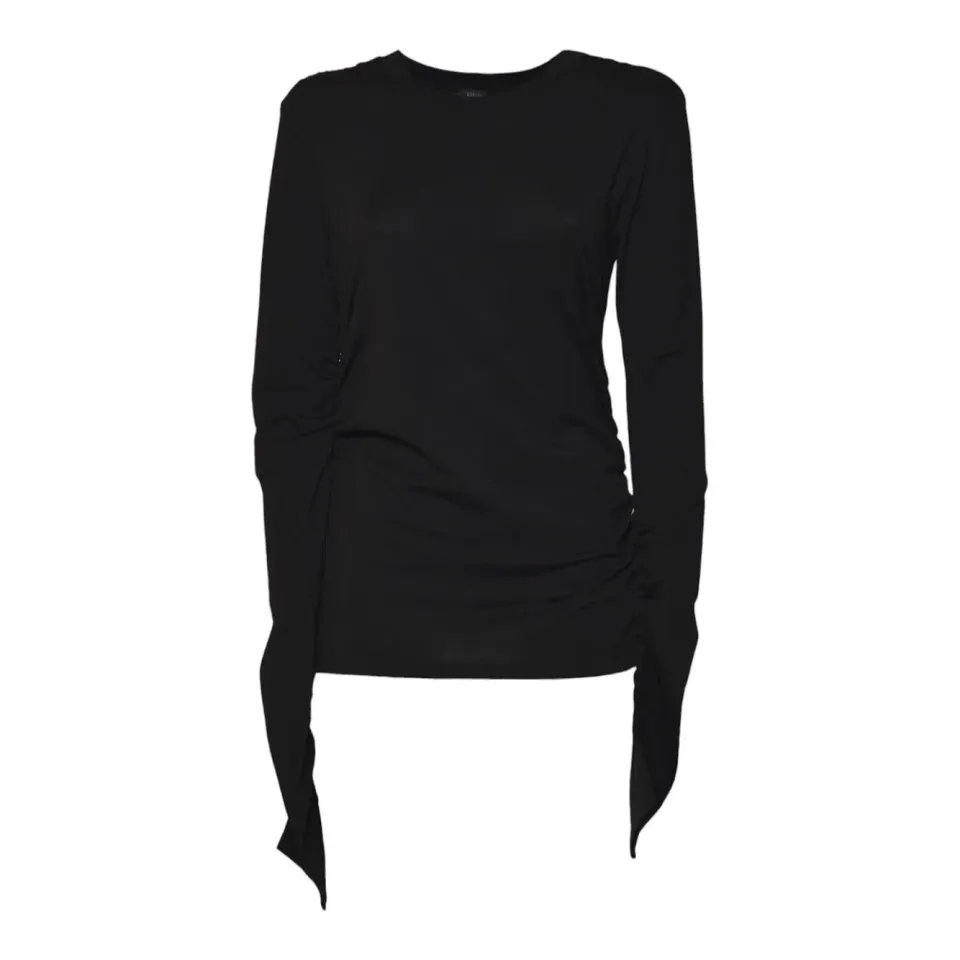Our Legacy W4256SIB maglia intellectual nera lana