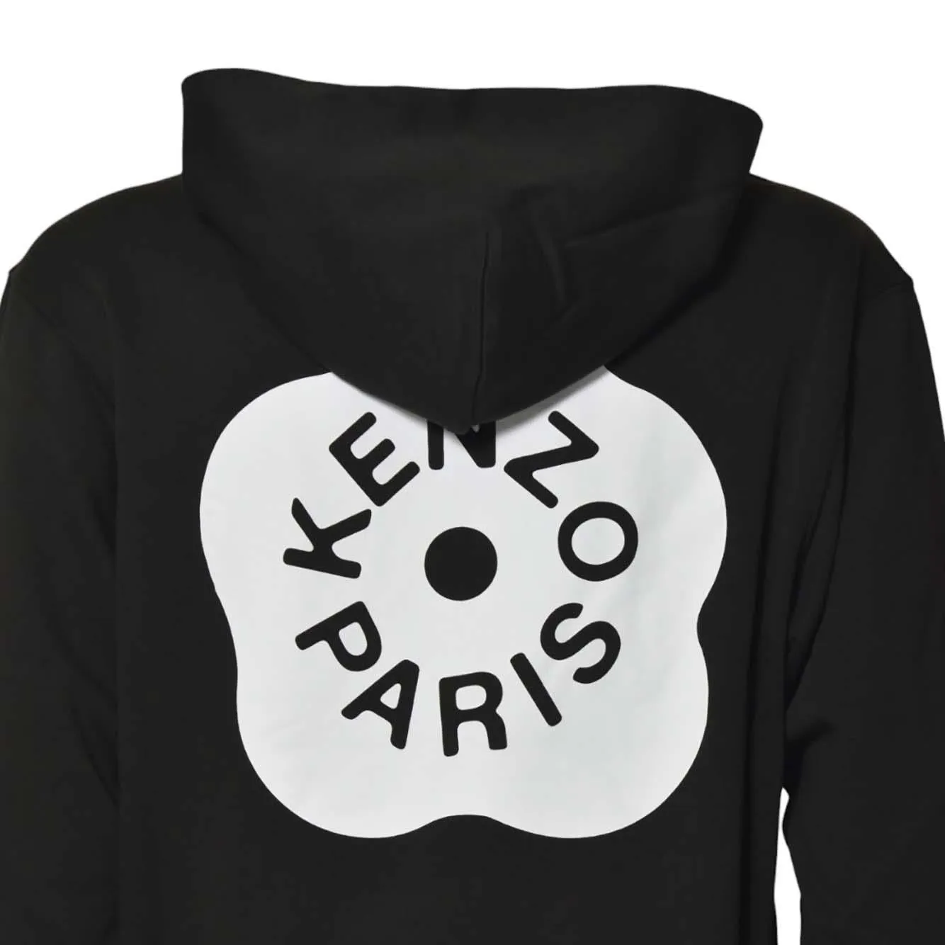 Kenzo FF65HO2574MF felpa hoodie nera S cotone