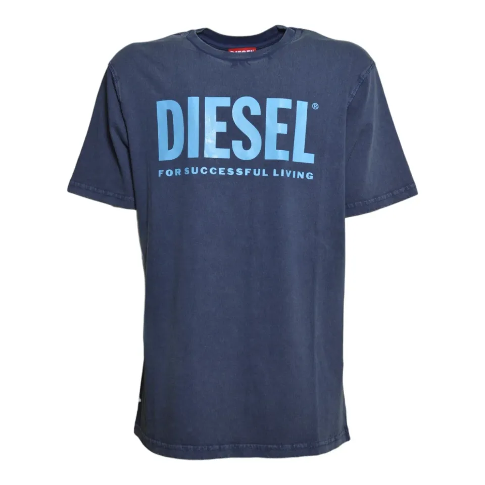 Diesel Junior J02967 Tisel t-shirt cotone blu 14A
