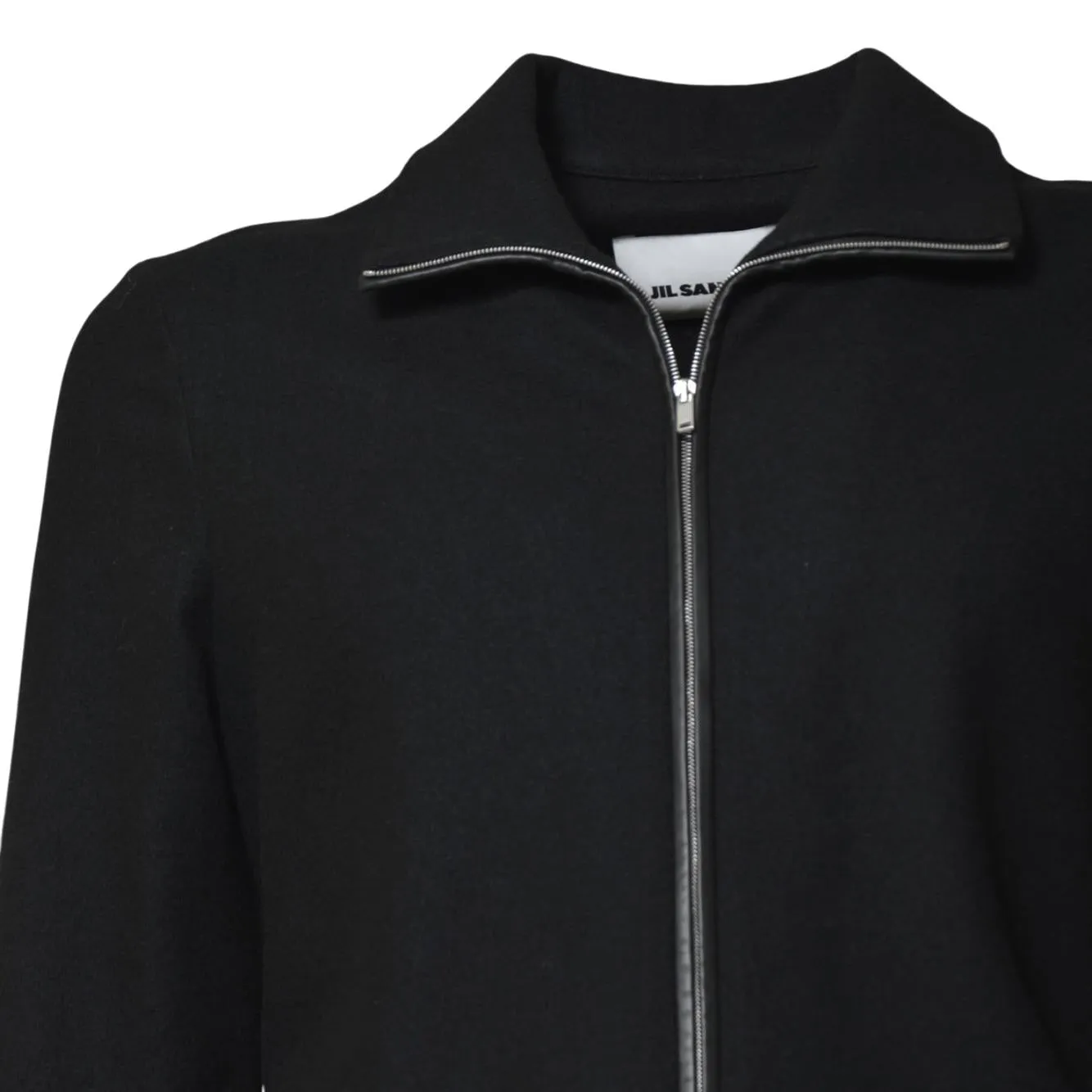 Jil Sander J02DL0263J20050 camicia donna nera lana