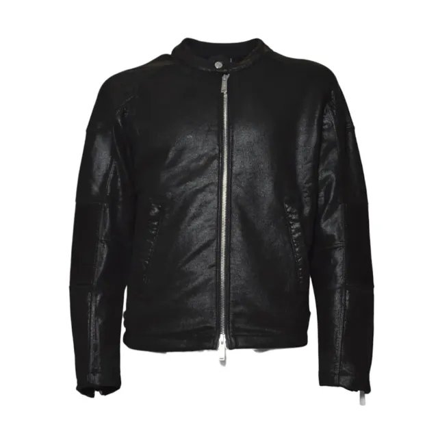 Dsquared2 S71HG0147S25539 felpa zip nera cotone S