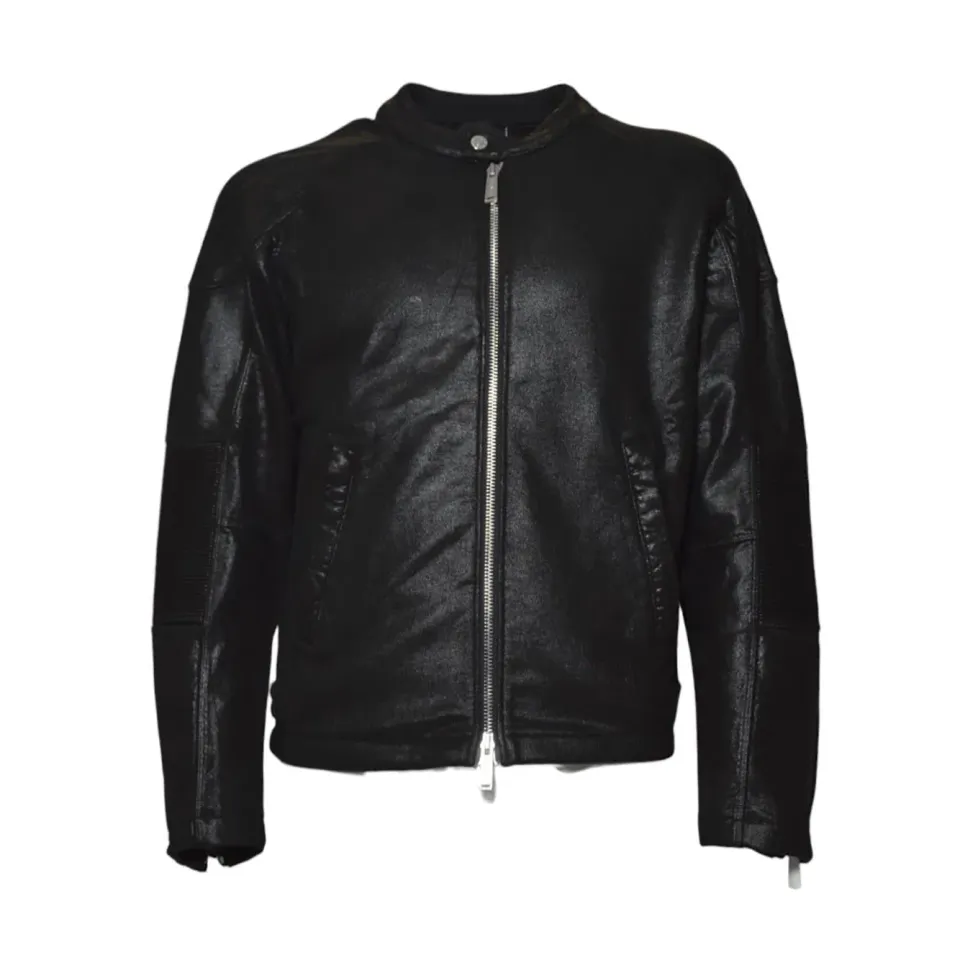 Dsquared2 S71HG0147S25539 felpa zip nera cotone S