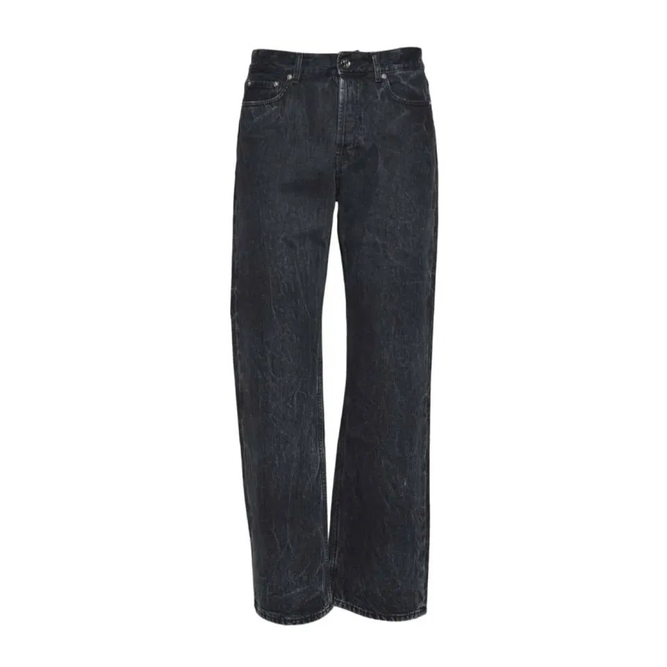 Séfr Classic Cut jeans antracite black marble taglia 31