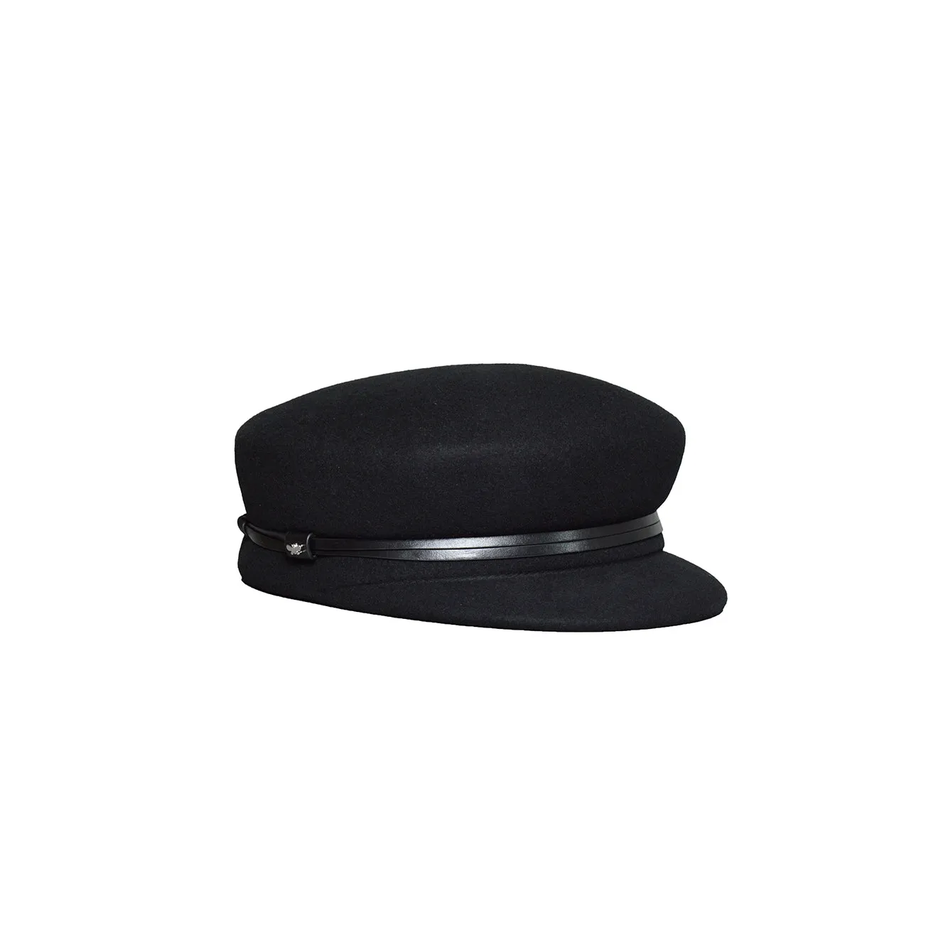 MaxMara Weekend Opossum cappello nero lana 57 58