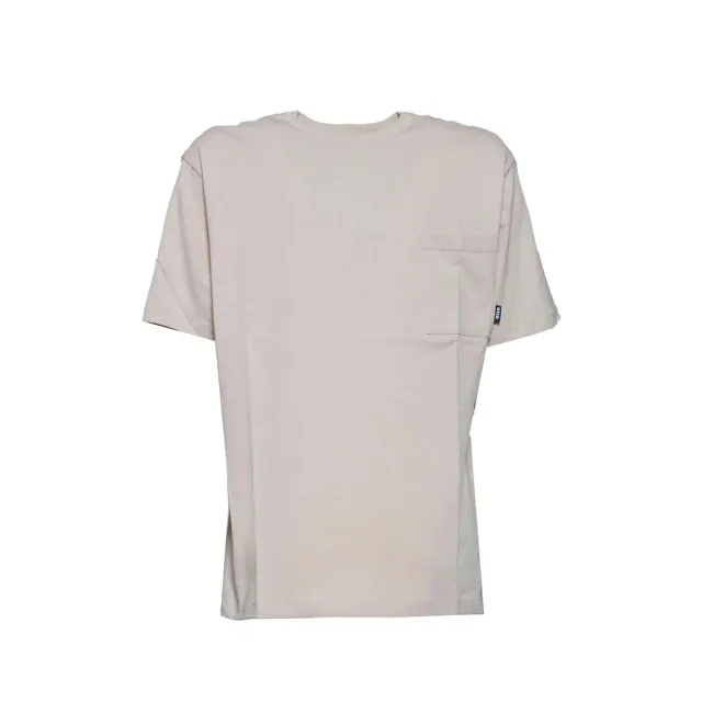 MSGM Junior S4MSJBTH204 t-shirt beige cotone