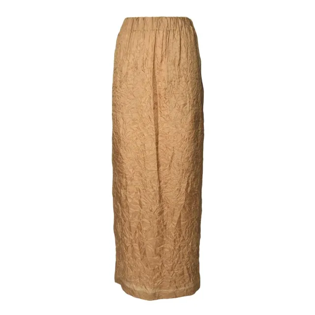 Max Mara 2511101293600 gonna cammello lana lunga