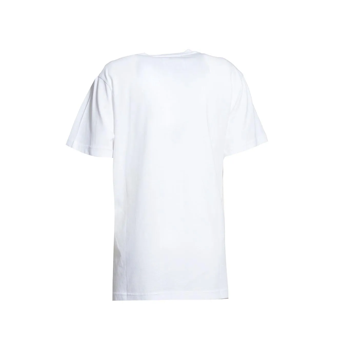 Caban Romantic x Adidas CBTSHIRT1 t-shirt donna bianco azzurro cotone