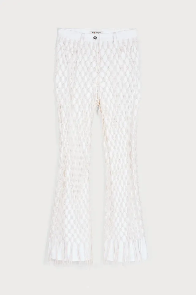Ports 1961 Weaving Jeans bianchi optic white estate