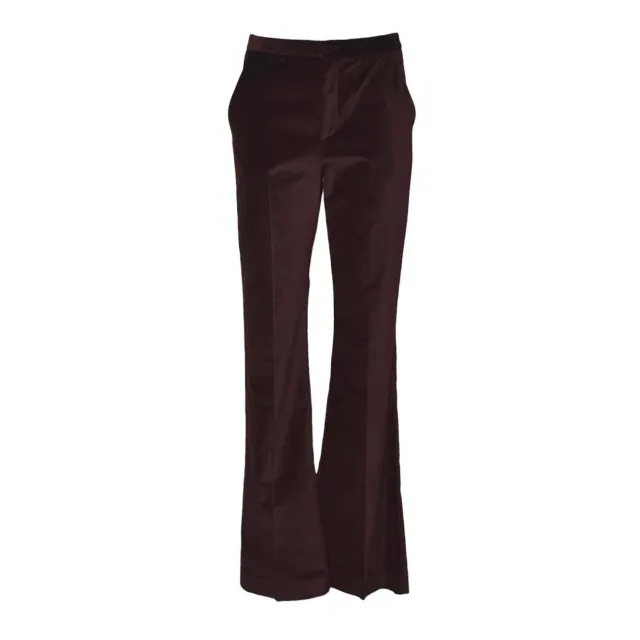 Merci P393A pantalone velluto bordeaux cotone