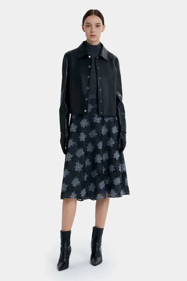 Ports FW24 gonna a-line floreale grey mix 6