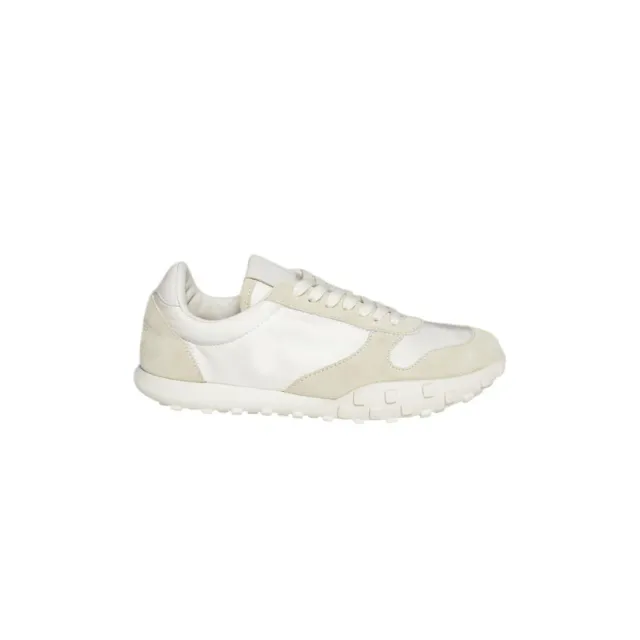 Jil Sander Moon J32WS0056P0156 sneakers panna nylon pelle