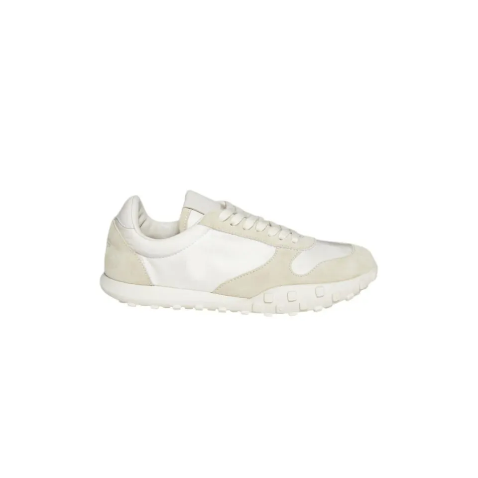 Jil Sander Moon J32WS0056P0156 sneakers panna nylon pelle