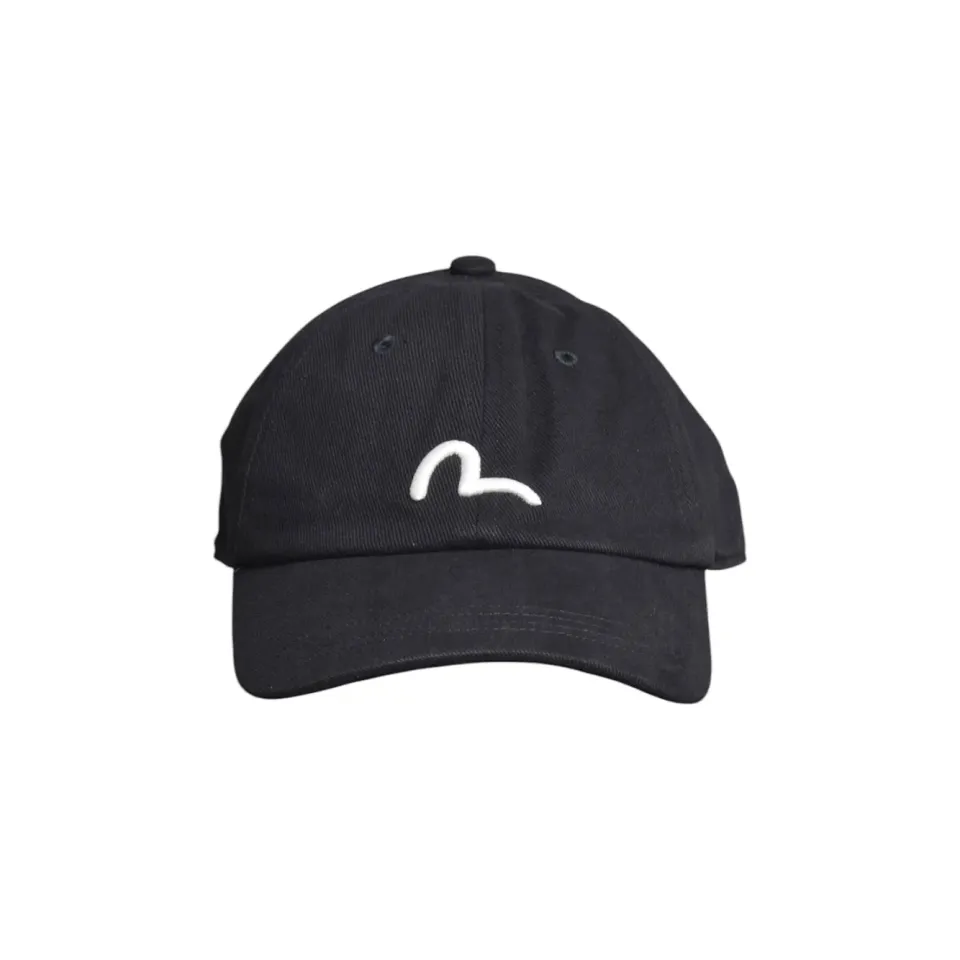 Evisu 2EAHTU5HT1238 cap nero seagull taglia unica