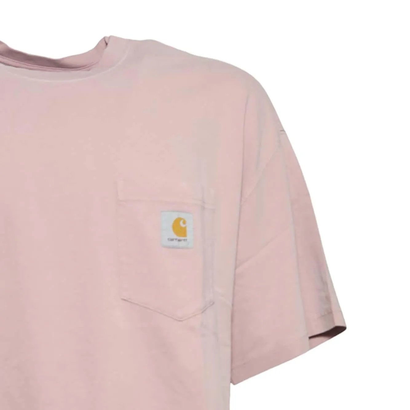 Carhartt Wip I035140 t-shirt taschino cotone rosa