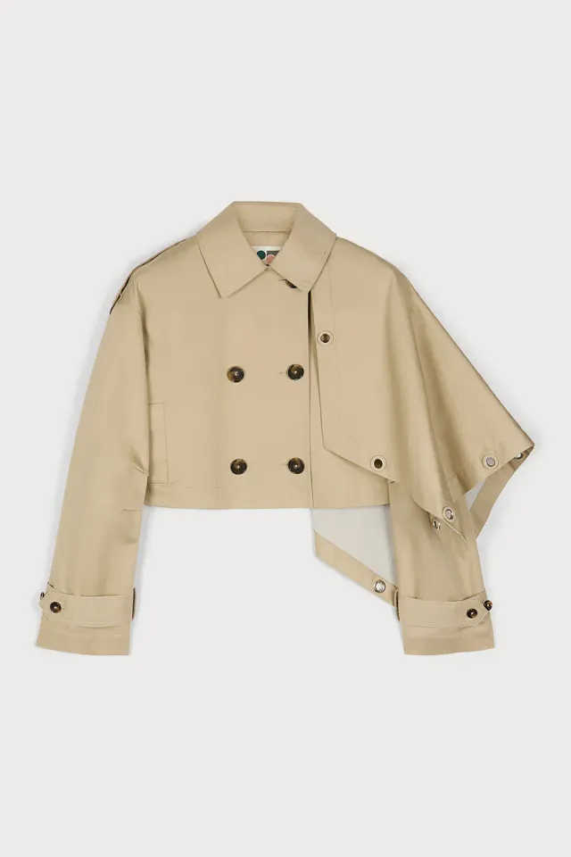 Ports 1961 PW225JDB01 trench beige asimmetrico