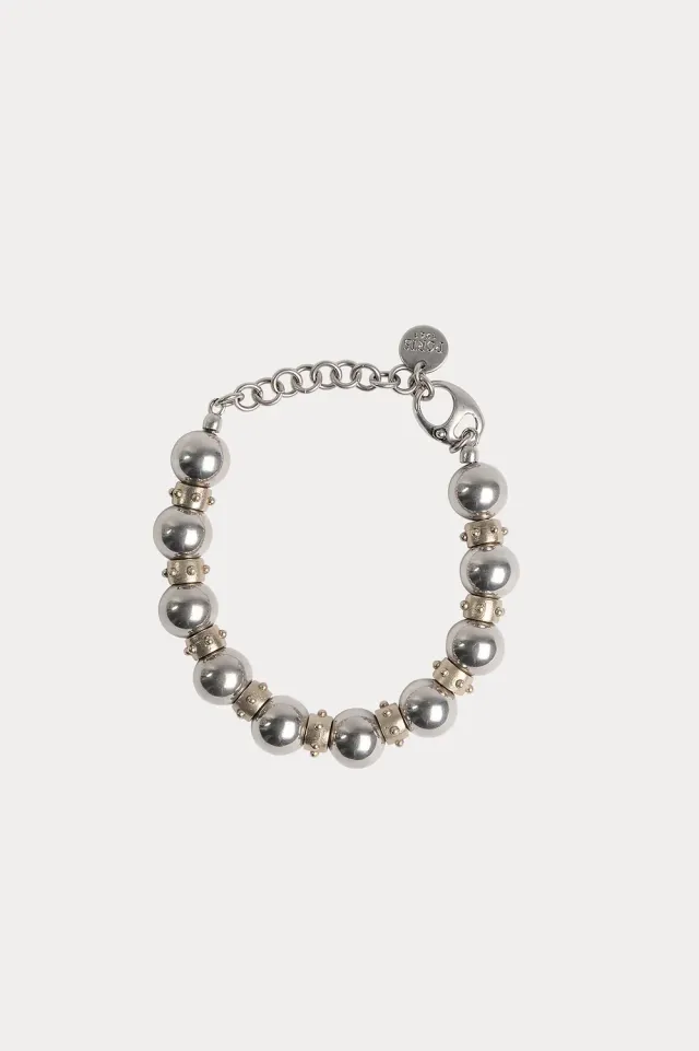 PORTS Bead PW222AJE14 bracciale perline oro argento