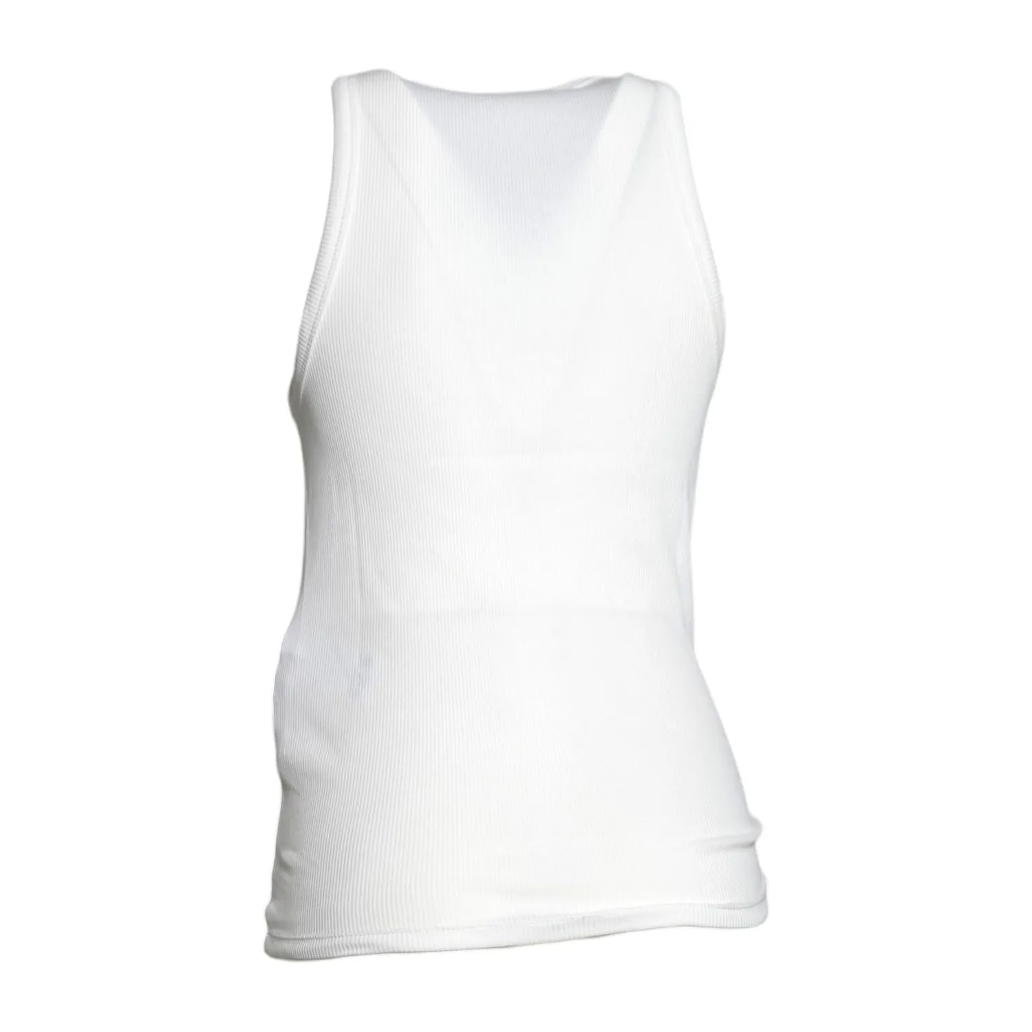 Rabanne 24FJTE165CO0530 canotta cotone bianca