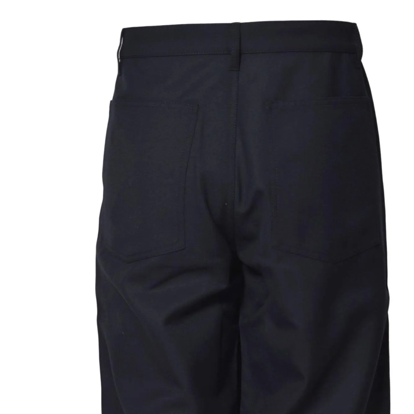 Comme des Garçons Shirt FPP005W25 pantalone blu navy lana