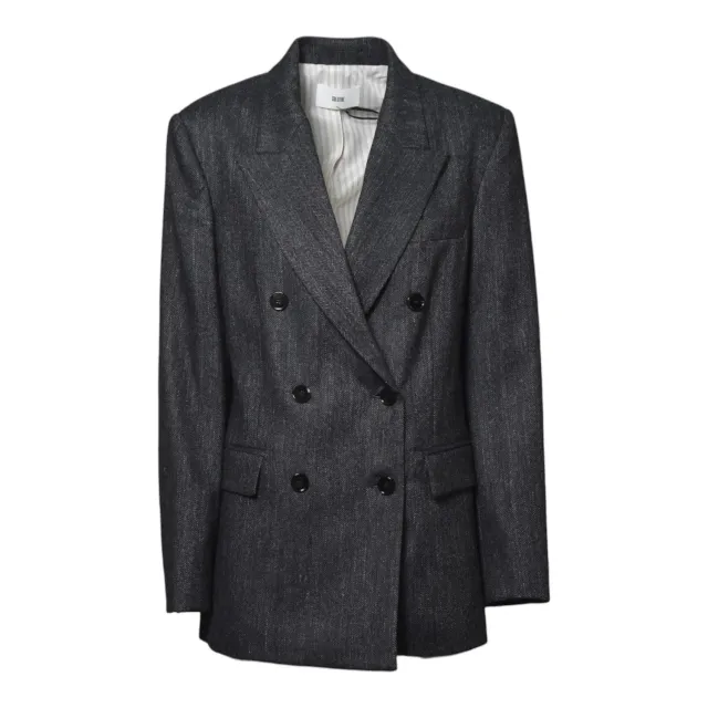 Solotre M1AC0040ACFBLACK giacca nera autunno inverno