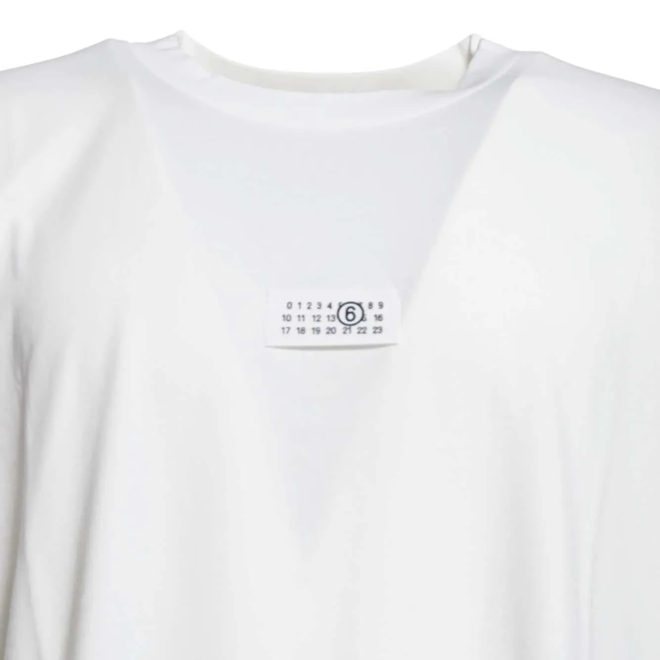 MM6 Maison Margiela SH0GC0032M20170 t-shirt bianca cotone