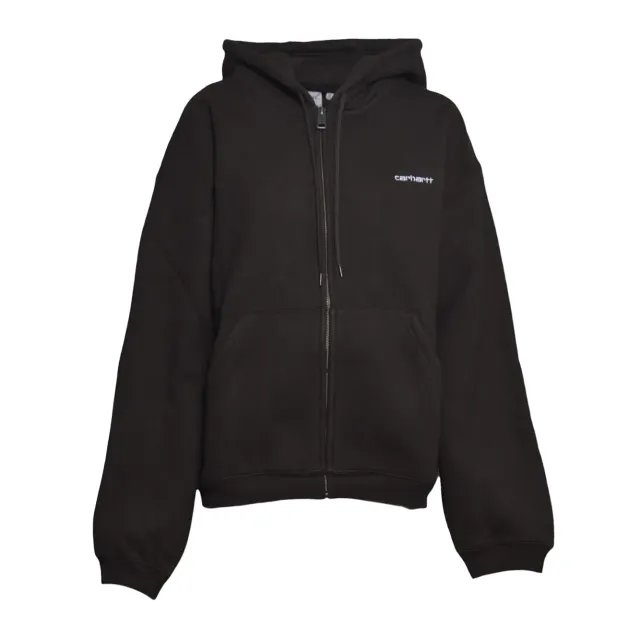 Carhartt Wip I037114 felpa zip tabacco-bianco M