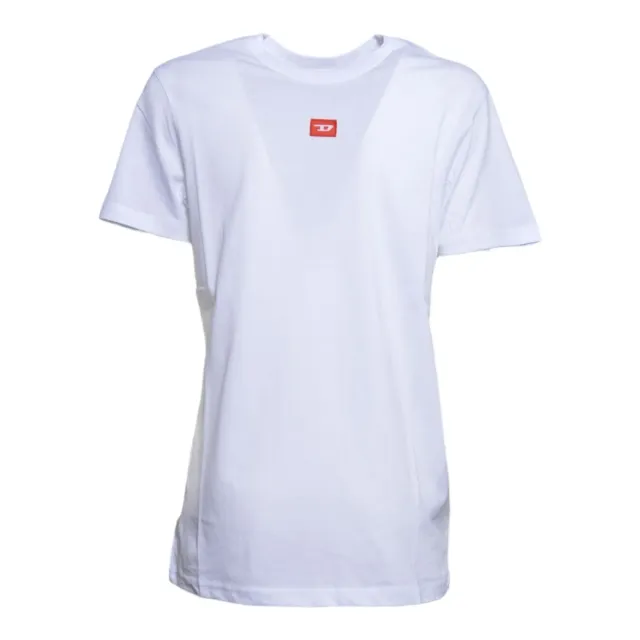 Diesel Junior Txdiego J025010GRAI t-shirt bianca