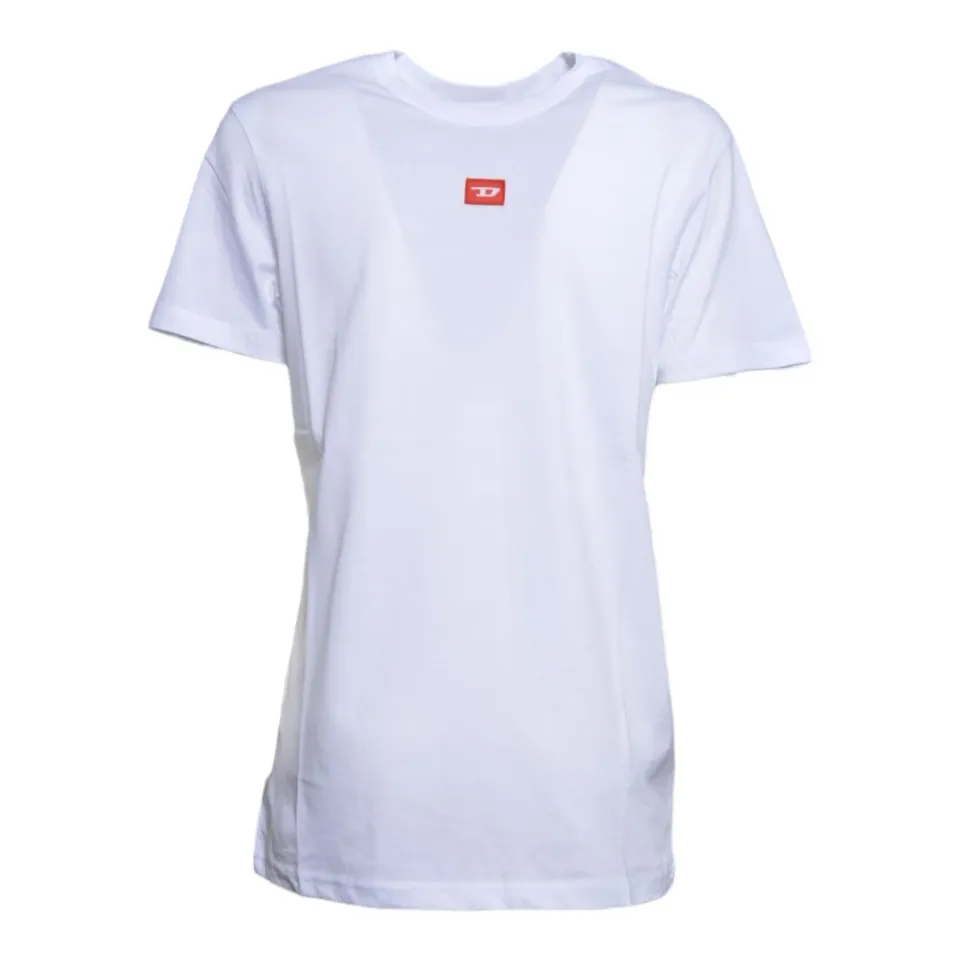 Diesel Junior Txdiego J025010GRAI t-shirt bianca