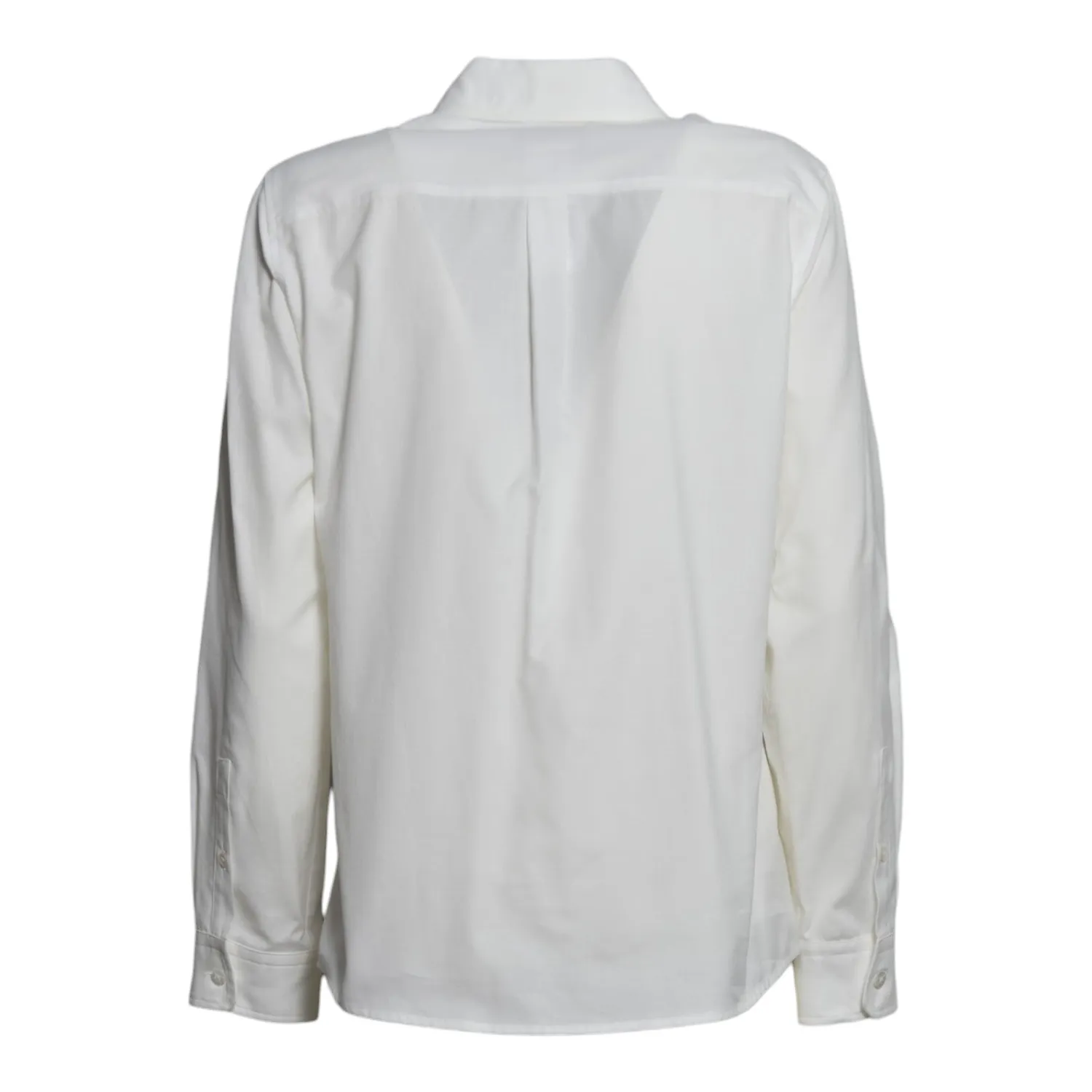 Max Mara Weekend Cobalto Camicia Bianca Donna Cotone