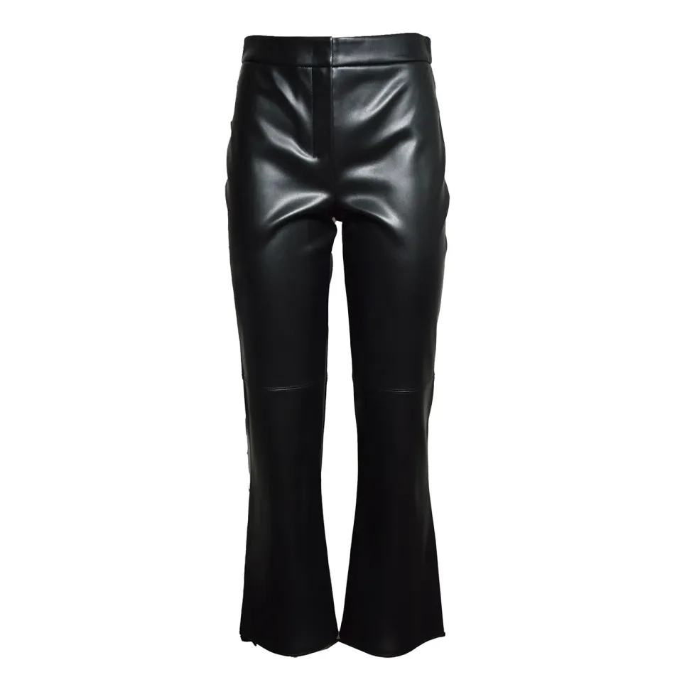 S Max Mara Sublime pantalone nero effetto pelle