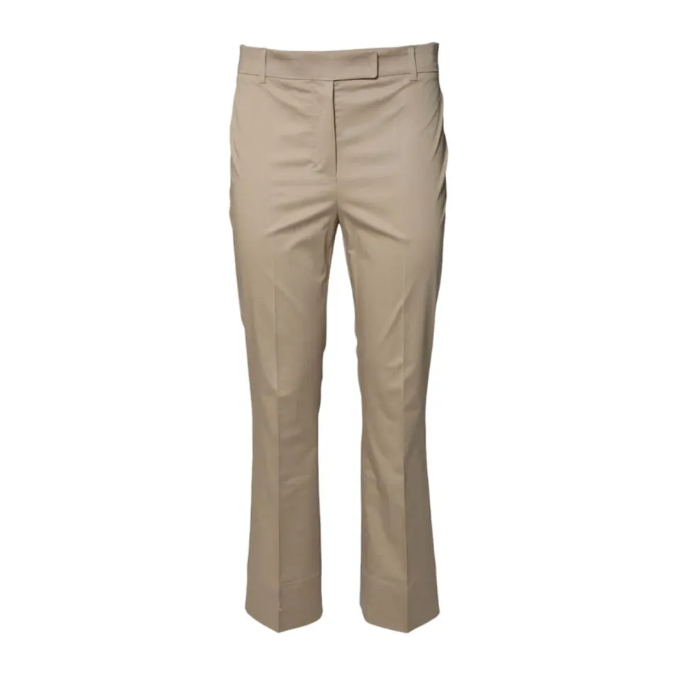 S Max Mara Felice 2519131163600 pantalone skinny cammello stretch