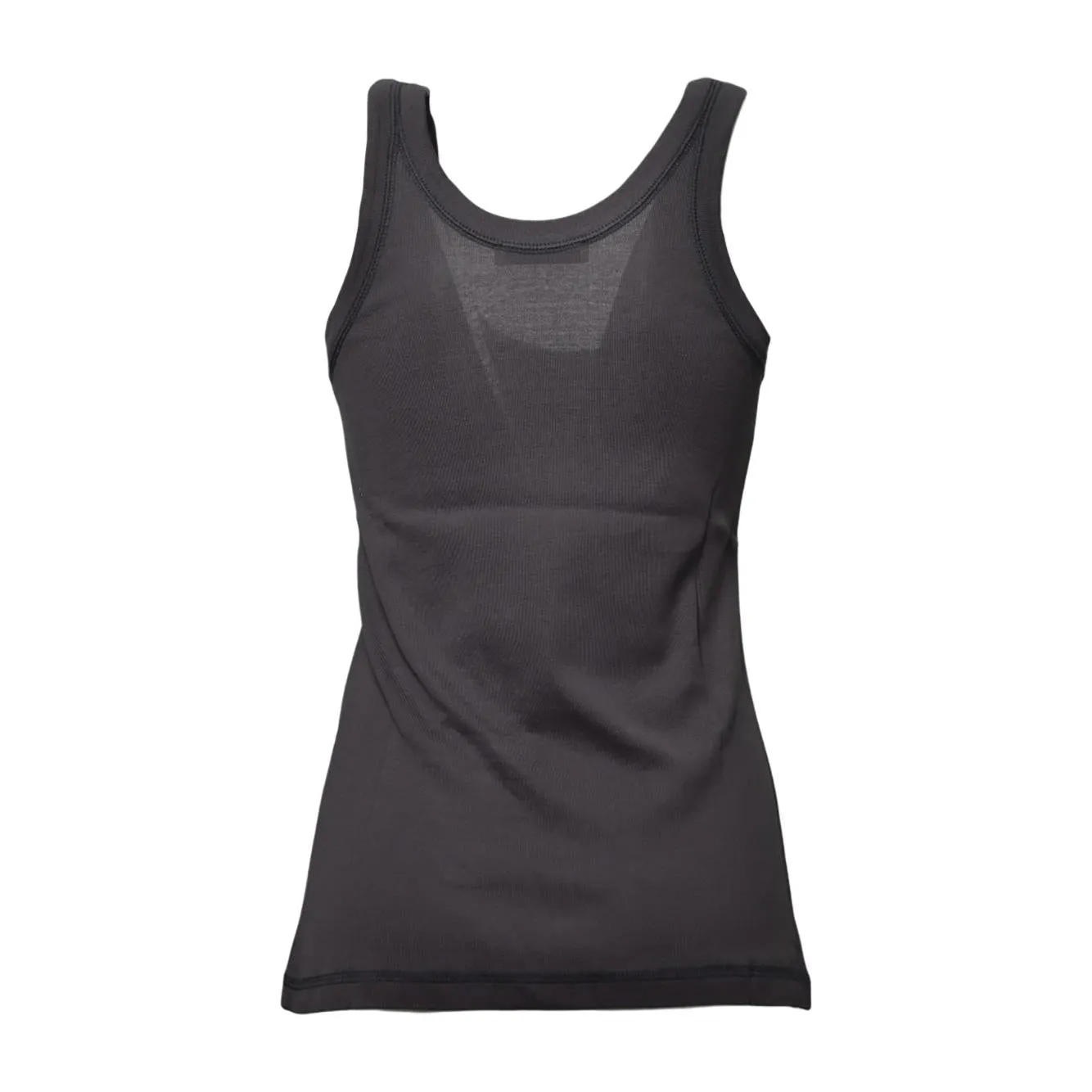 Lemaire TS0001LJ1016 tank top antracite cotone costine
