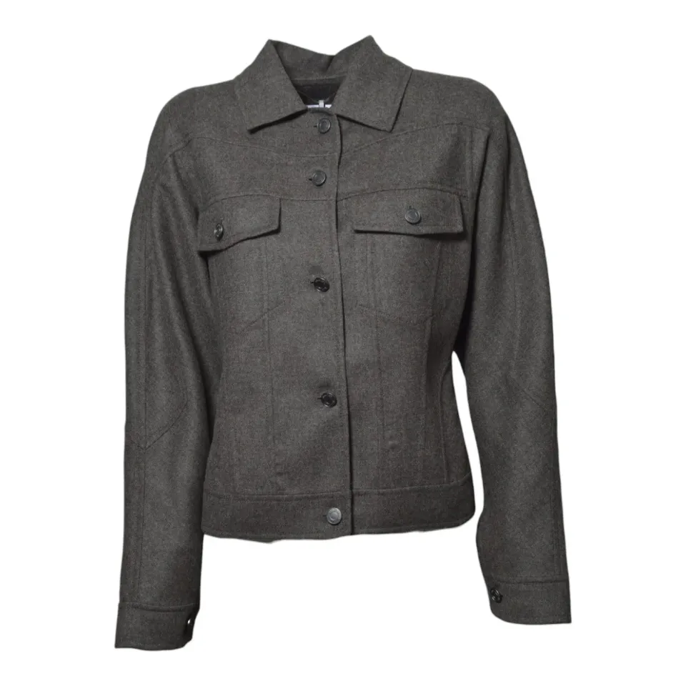 Max Mara Rapace giacca marrone lana vergine