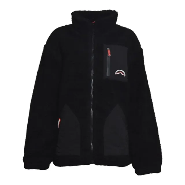 Sprayground SP982BLK giubbotto teddy nero puffer