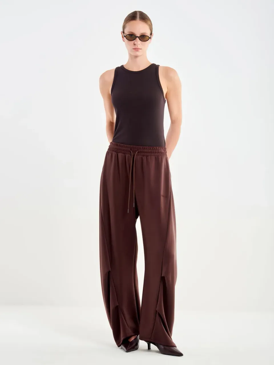Vicolo Pantalone a Banana pantaloni fondente coulisse