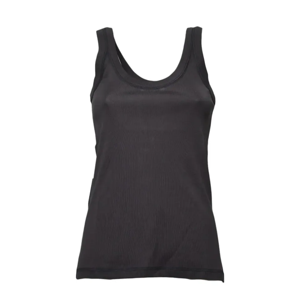 Lemaire TS0001LJ1016 tank top antracite cotone costine