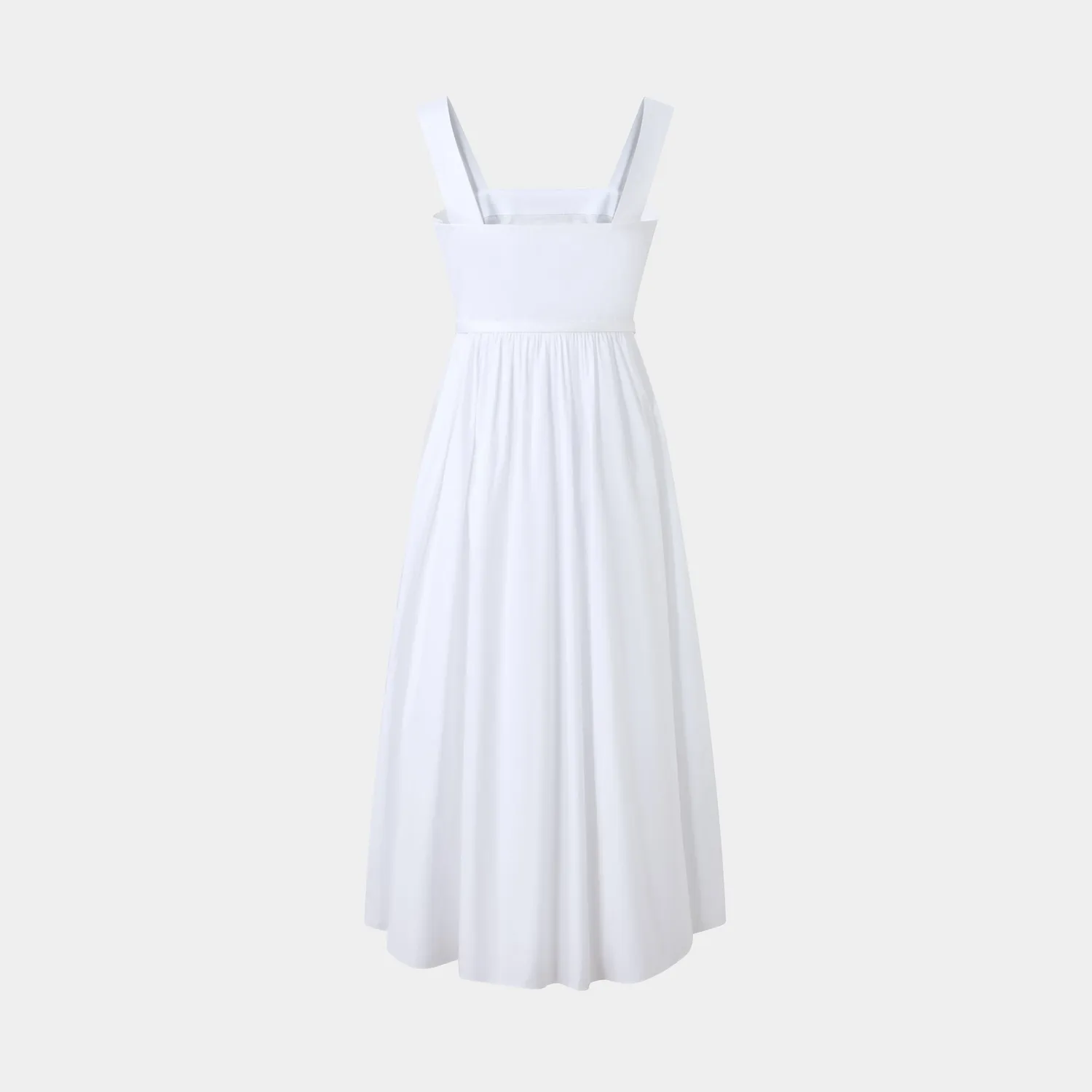 PORTS Celestial abito floreale crema cotone