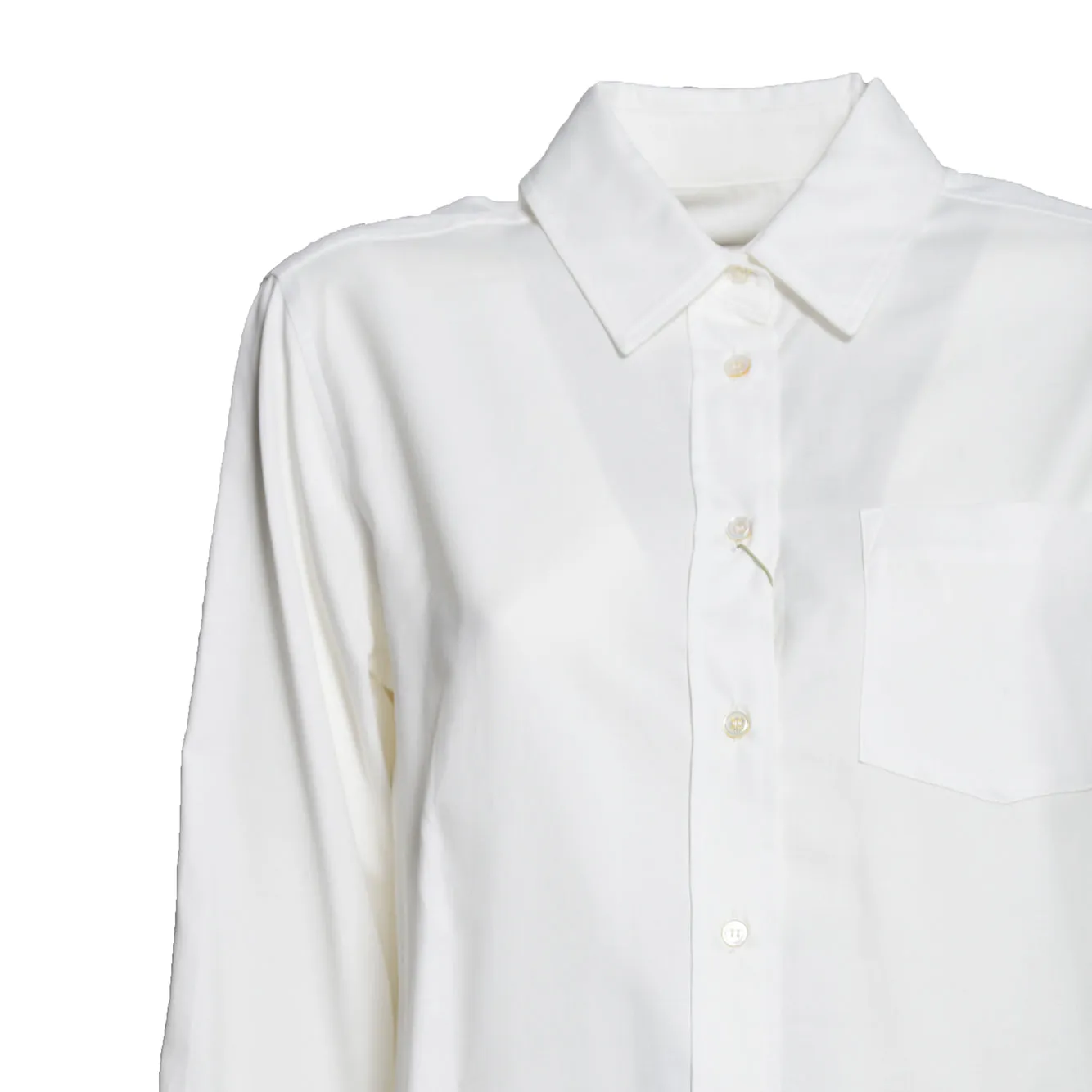 Max Mara Weekend Cobalto Camicia Bianca Donna Cotone