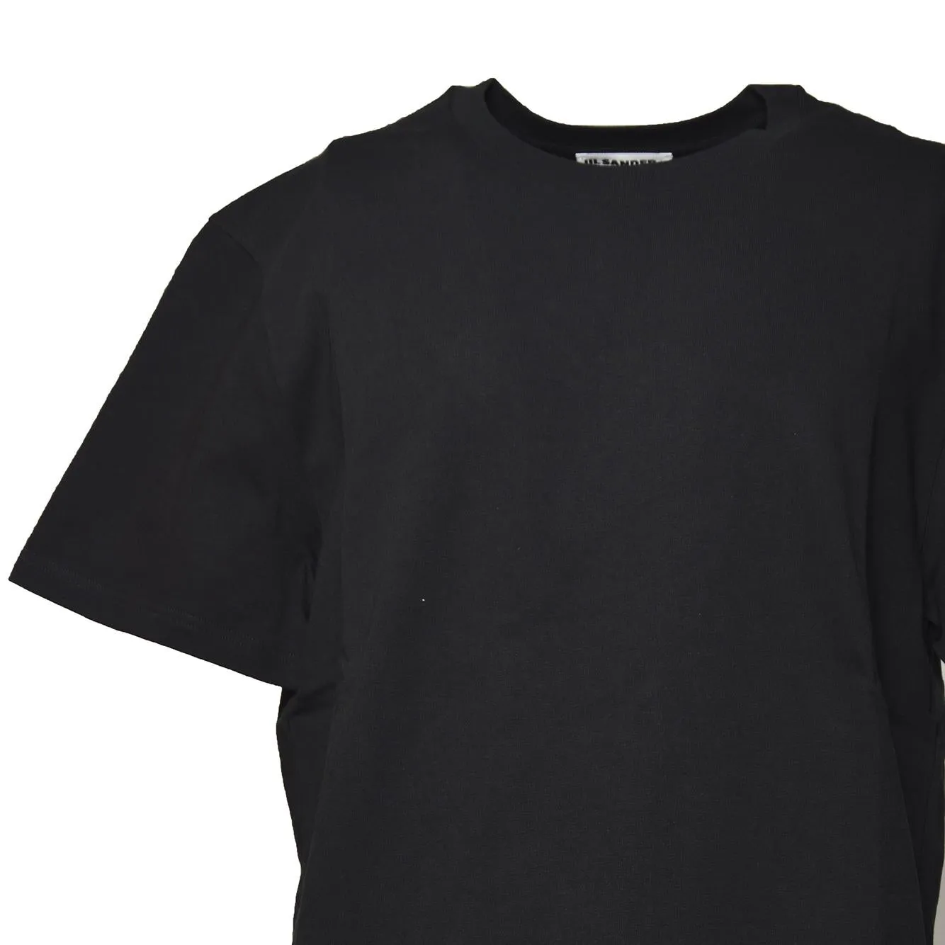 Jil Sander J47GC0153J20103 t-shirt nero cotone donna