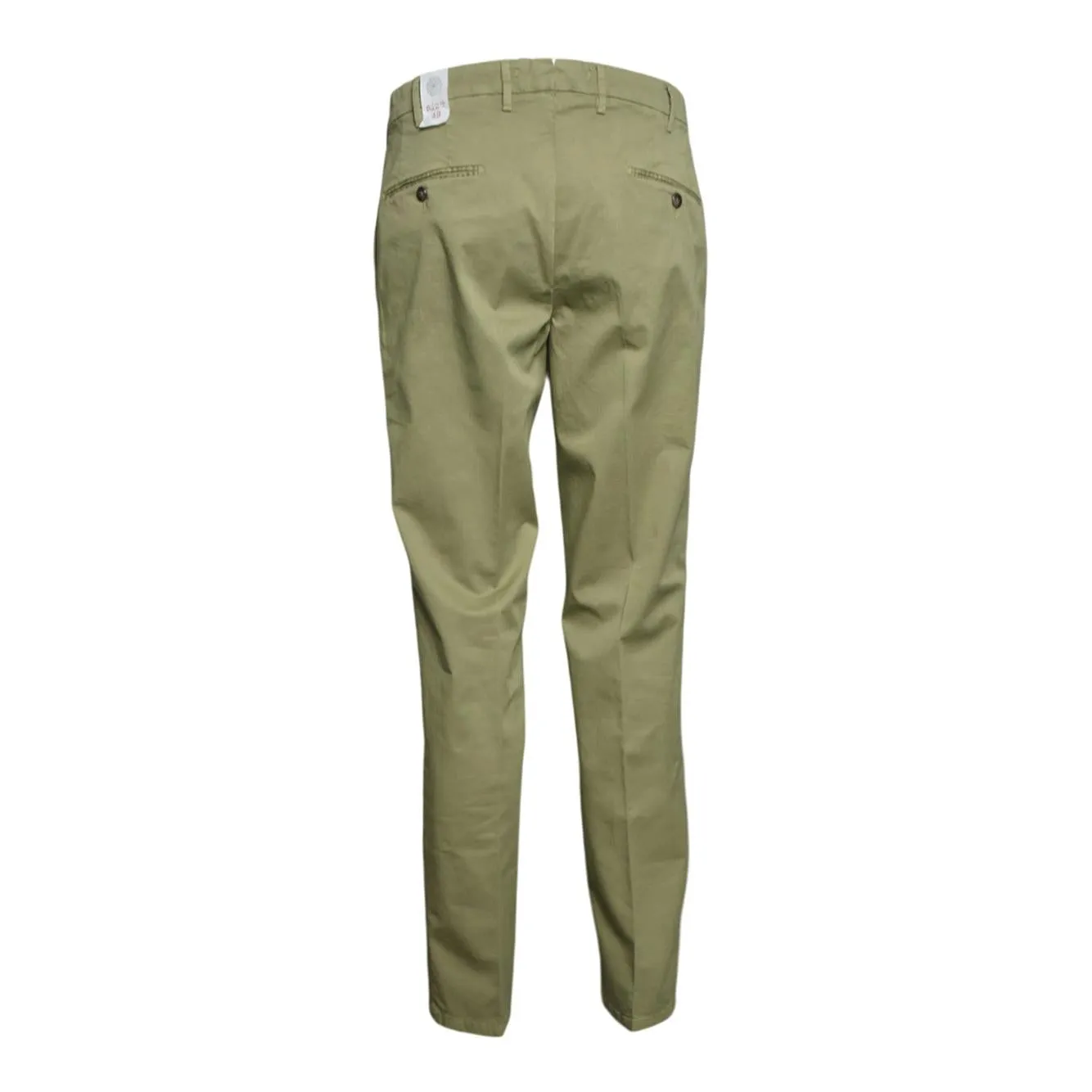 L.B.M. 1911 848045307 pantalone verde cotone uomo
