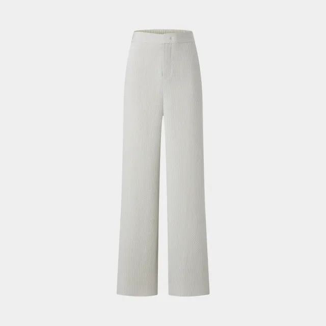 Ports Comfort pantaloni gamba larga tofu