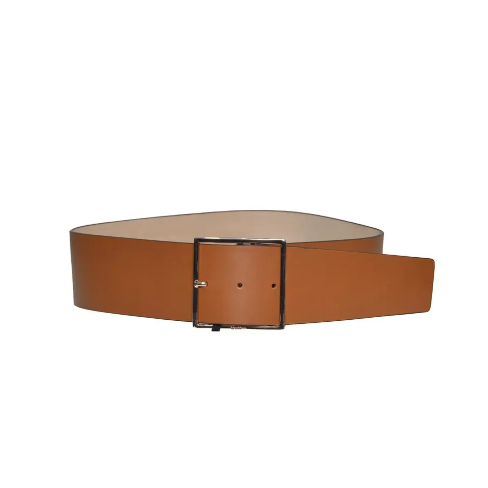 Max Mara Ginnico cintura donna cuoio pelle