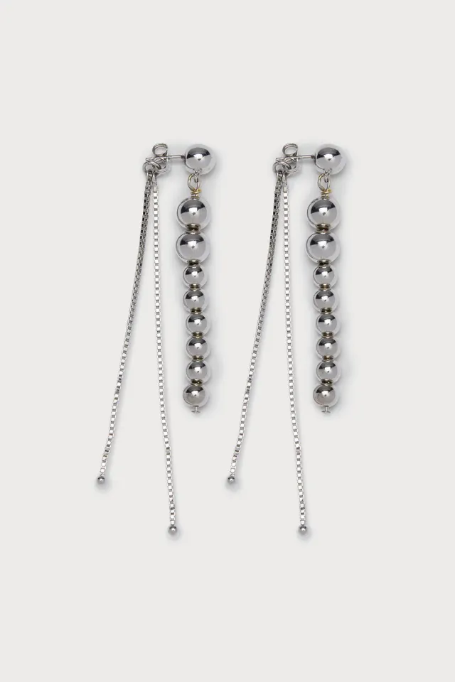 Ports Silver orecchini pendenti argento in ottone
