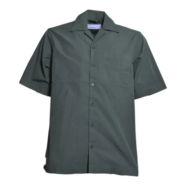 OAMC PCM3OS04ACO00 camicia uomo verde scuro manica corta