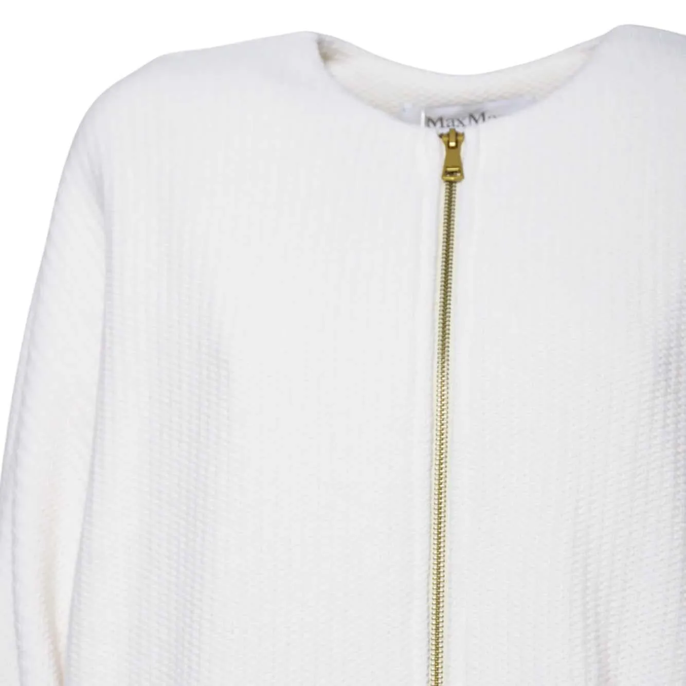 Max Mara 2521916061600 blazer Cirino bianco lana