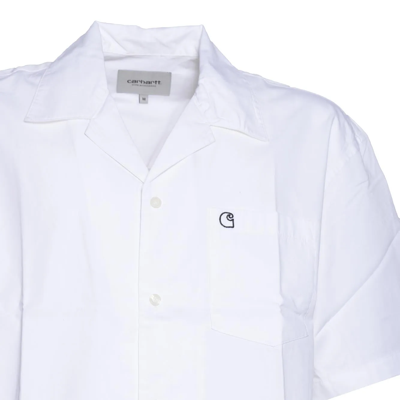 Carhartt Wip Kendry I036809 camicia manica corta bianca