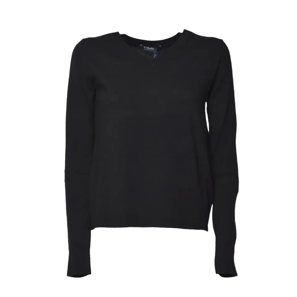Max Mara 2529366081600 cardigan lana nero M